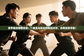 意甲赛场燃情续章：一场无与伦比的疯狂对决，点燃足球宇宙！