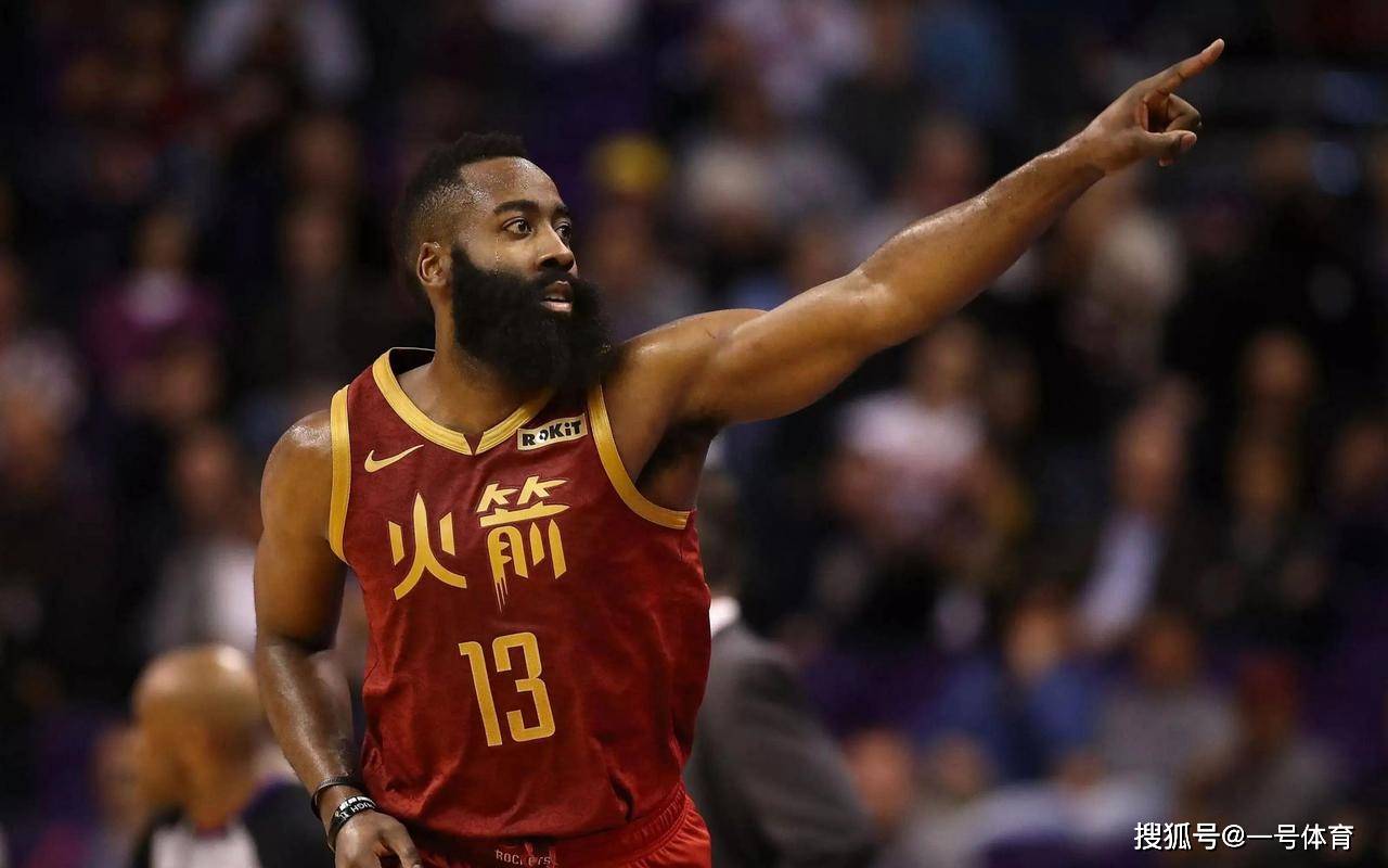 火箭负快船，哈登表现平平